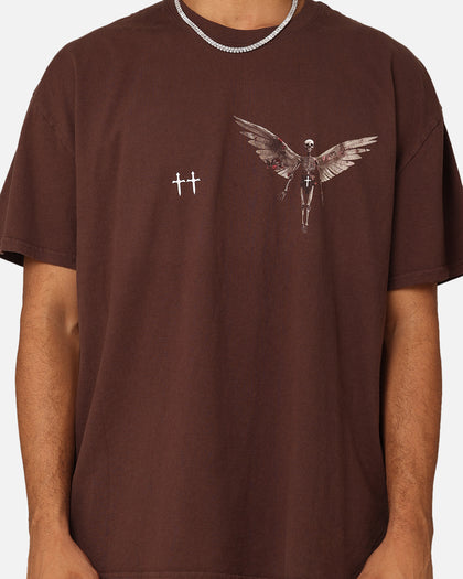 Saint Morta Momento Mori T-Shirt Dark Brown