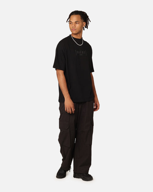 Saint Morta Rebirth Mock Neck T-Shirt Black
