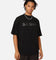 Saint Morta Scripture Mock Neck T-Shirt Black