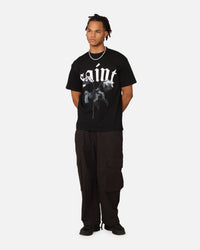 Saint Morta True Love Drop Shoulder T-Shirt Black