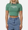 Adidas Women's Graphic Baby T-Shirt Preloved Green
