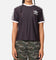 Adidas Women's 3-Stripes Pinstripe T-Shirt Aurora Black