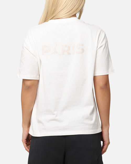 Jordan Women's Paris Saint-Germain Graphic T-Shirt Rust Sail/Pale Ivory