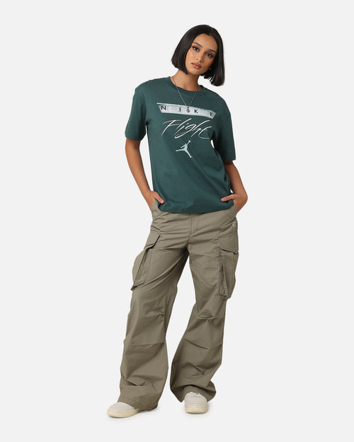 Jordan Women's Jordan Flight Heritage Graphic T-Shirt Oxidized Green