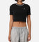 Jordan Women's Cropped Knit Top Black/White