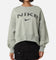 Nike Women's Sportswear Pheonix Fleece Oversized Logo Crewneck Jade Horizon/Light Orewood Brown