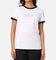 Nike Women's Sportswear Ringer T-Shirt White/Black