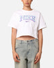 Nike Women's Sportswear Loose Varsity Cropped T-Shirt White
