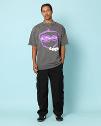 Carre Tired Eyes T-Shirt Washed Charcoal