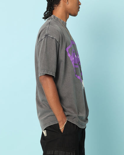 Carre Tired Eyes T-Shirt Washed Charcoal
