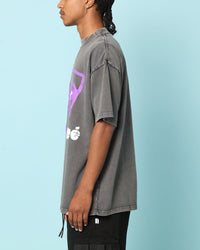 Carre Tired Eyes T-Shirt Washed Charcoal