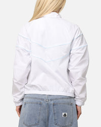 Nike Women's Sportswear Loose UV Woven Full-Zip Jacket White/Black
