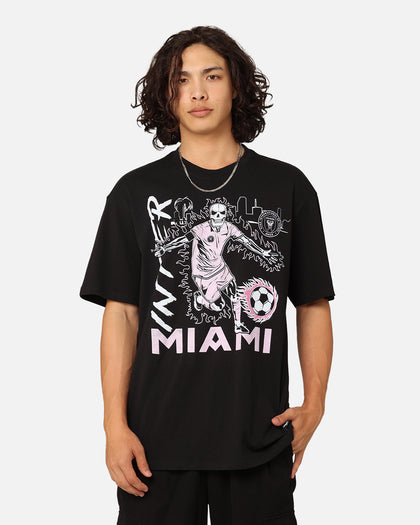 Mitchell & Ness Inter Miami CF Flame T-Shirt Black