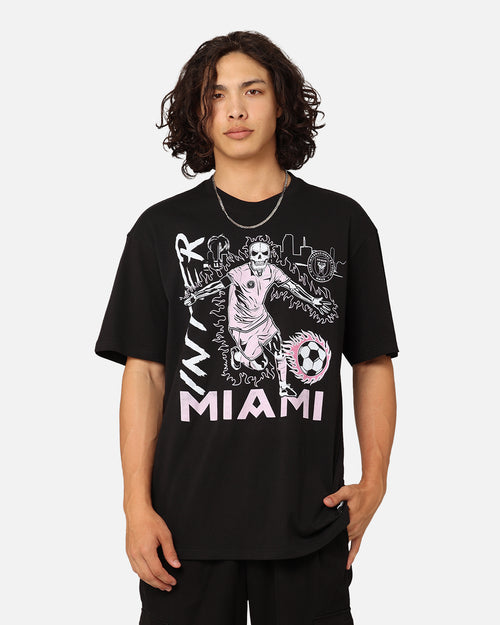 Mitchell & Ness Inter Miami CF Flame T-Shirt Black