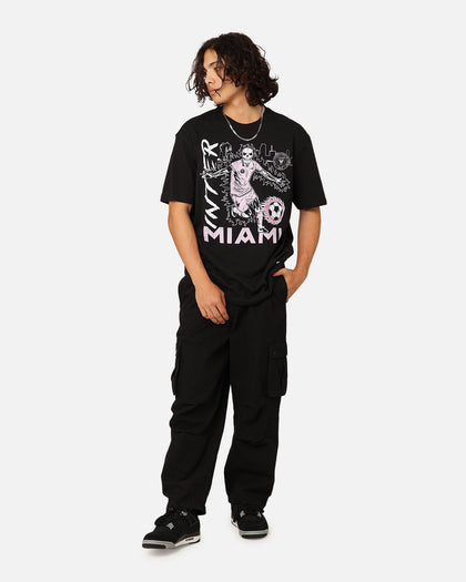Mitchell & Ness Inter Miami CF Flame T-Shirt Black