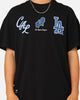 Majestic Athletic Los Angeles Dodgers City Graphic T-Shirt Faded Black