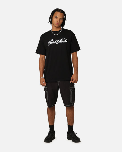 Saint Morta Solar Flare Drop T-Shirt Black