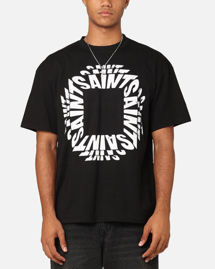 Saint Morta Rave Drop Shoulder T-Shirt Black