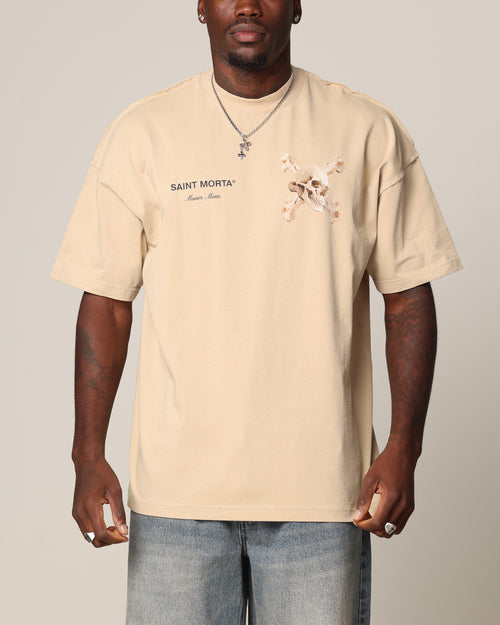 Saint Morta Corpus Boxy T-Shirt Stone
