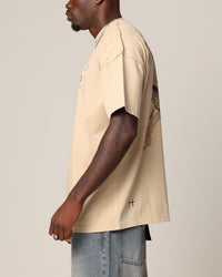 Saint Morta Corpus Boxy T-Shirt Stone