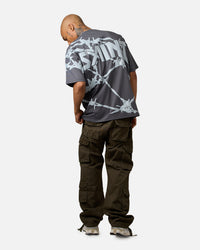Saint Morta Barberry Boxy T-Shirt Gray