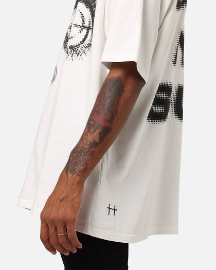 Saint Morta Save My Soul T-Shirt Off-White