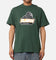 X-Large Slanted T-Shirt Solid Forest