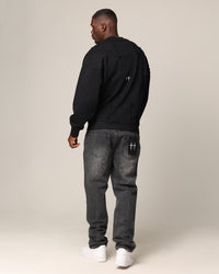 Saint Morta Deconstructed PSI Crewneck Black