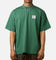 Carre Damask Oversized T-Shirt Forest Green