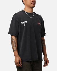 Saint Morta Death Wish Patrol T-Shirt Vintage Black