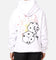Stussy Fire Dice Fleece Hoodie White