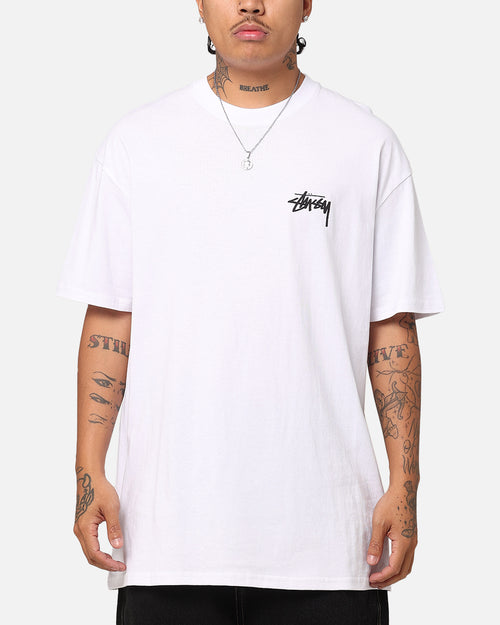 Stussy Fire Dice T-Shirt White