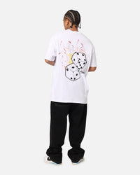 Stussy Fire Dice T-Shirt White