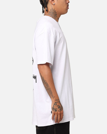 Stussy Fire Dice T-Shirt White