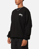 Stussy Fuzzy Dice Chenille Fleece Hoodie Black