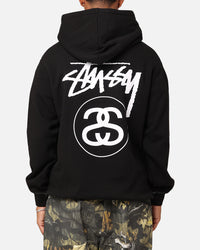 Stussy SS Link Fleece Hoodie Black