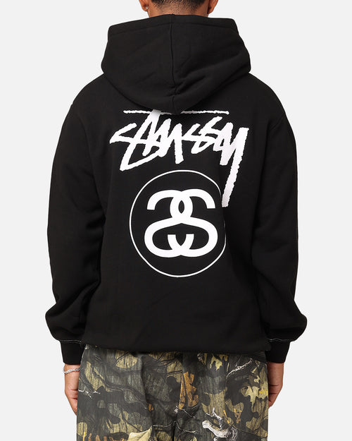 Stussy SS Link Fleece Hoodie Black