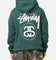 Stussy SS Link Fleece Hoodie Forest