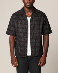 Saint Morta Tribal Short Sleeve T-Shirt Black/Black