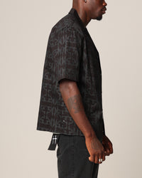 Saint Morta Tribal Short Sleeve T-Shirt Black/Black