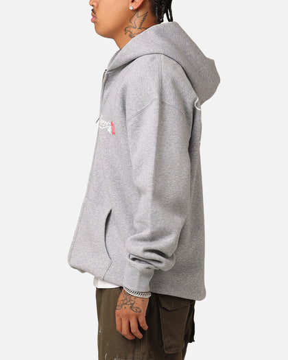 Carré Rara Full Zip Hoodie Grey Marle