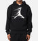 Jordan Jumpman MVP Fleece Pullover Hoodie Black/Iron Grey
