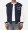 Tommy Jeans TJM Colourblock Varsity Jacket Dark Night Navy