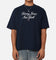 Tommy Jeans TJM OVZ Luxe Serif T-Shirt Tawny Dark Night Navy