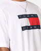 Tommy Jeans TJM Skate Flag T-Shirt White