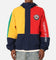 Tommy Jeans TJU Archive Games Chicago Windbreaker Jacket Sport Navy/Multi