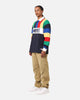 Tommy Jeans TJU Archive Games Multi Rugby Shirt Twilight Indigo