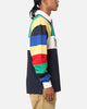 Tommy Jeans TJU Archive Games Multi Rugby Shirt Twilight Indigo
