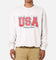 Tommy Jeans TJU Archive Games Team USA Crewneck Silver Grey Heather