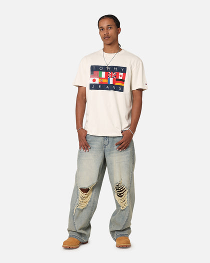 Tommy Jeans TJU Archive Games T-Shirt Ancient White
